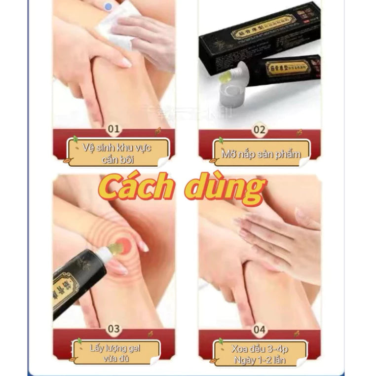 Cold gel for bone and joint treatment