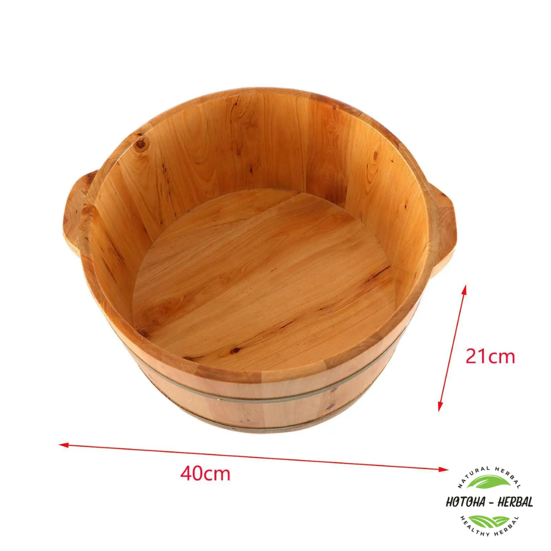 Wooden Foot Soaking Basin for Home Spa®