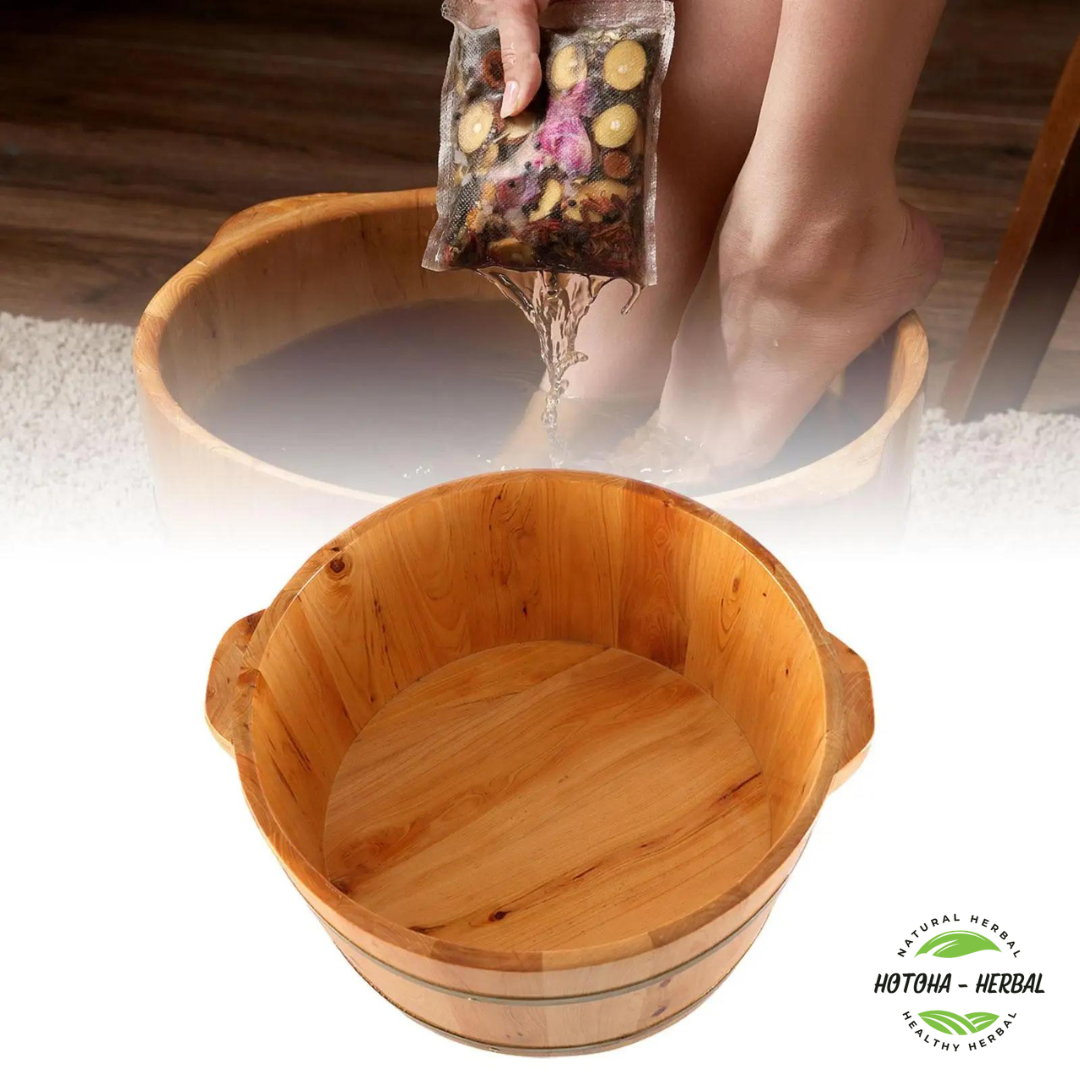 Wooden Foot Soaking Basin for Home Spa®