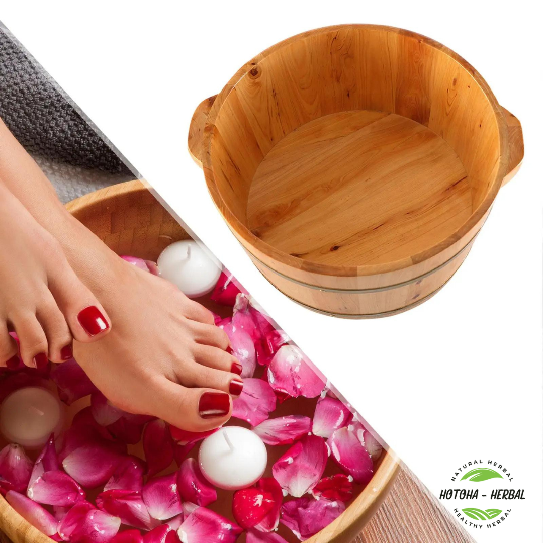 Wooden Foot Soaking Basin for Home Spa®