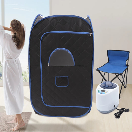 Portable Personal Steam Sauna with 1000W Generator