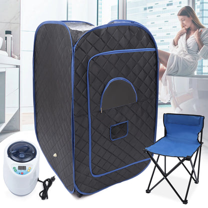 Portable Personal Steam Sauna with 1000W Generator