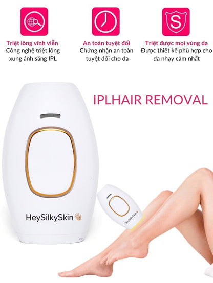Mini hair removal machine, 5-level permanent hair removal with IPL technology