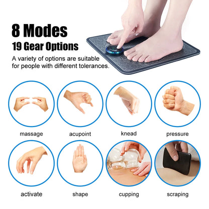 Electric Pulse Foot Massage Mat