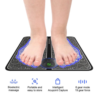 Electric Pulse Foot Massage Mat
