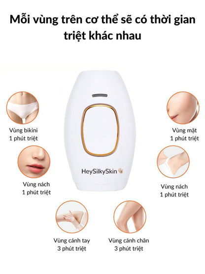 Mini hair removal machine, 5-level permanent hair removal with IPL technology